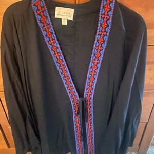 Kimono style poncho by Hinge